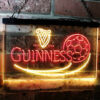 Guinness Soccer LED Sign Man Cave Home Bar Pub Decor