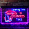 Guinness Time Opening Home Bar Neon Light LED Sign Man Cave Decor