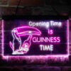 Guinness Time Opening Home Bar Neon Light LED Sign Man Cave Decor