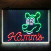 Hamm 3-Color LED Sign Man Cave Home Bar Pub Decor