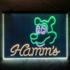 Hamm 3-Color LED Sign Man Cave Home Bar Pub Decor