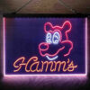 Hamm 3-Color LED Sign Man Cave Home Bar Pub Decor