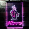 Hamm Bear LED Sign Man Cave Home Bar Pub Decor