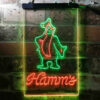 Hamm Bear LED Sign Man Cave Home Bar Pub Decor