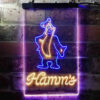 Hamm Bear LED Sign Man Cave Home Bar Pub Decor