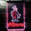 Hamm Bear LED Sign Man Cave Home Bar Pub Decor