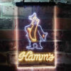 Hamm Bear LED Sign Man Cave Home Bar Pub Decor