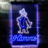 Hamm Bear LED Sign Man Cave Home Bar Pub Decor