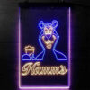 Hamm's Bear Mug Home Bar Neon Light LED Sign Man Cave Decor