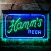 Hamm's Rectangle LED Sign Home Bar Decor