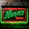 Hamm's Rectangle LED Sign Home Bar Decor