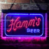 Hamm's Rectangle LED Sign Home Bar Decor