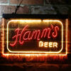 Hamm's Rectangle LED Sign Home Bar Decor