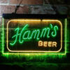 Hamm's Rectangle LED Sign Home Bar Decor