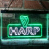 Harp LED Sign Man Cave Home Bar Pub Decor