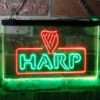 Harp LED Sign Man Cave Home Bar Pub Decor