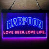 Harpoon Brewery Massachusetts LED Sign Home Bar Decor