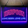 Harpoon Brewery Massachusetts LED Sign Home Bar Decor