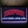 Harpoon Brewery Massachusetts LED Sign Home Bar Decor