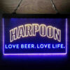 Harpoon Brewery Massachusetts LED Sign Home Bar Decor