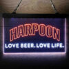 Harpoon Brewery Massachusetts LED Sign Home Bar Decor