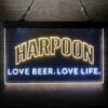 Harpoon Brewery Massachusetts LED Sign Home Bar Decor