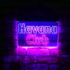 Havana Club Block Script LED Sign Man Cave Home Bar Pub Decor