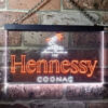 Hennessy Cognac Home Bar Neon Light LED Sign Man Cave Decor