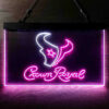 Houston Texans Crown Royal LED Sign Man Cave Home Bar Pub Decor