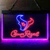 Houston Texans Crown Royal LED Sign Man Cave Home Bar Pub Decor