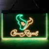 Houston Texans Crown Royal LED Sign Man Cave Home Bar Pub Decor