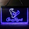 Houston Texans Crown Royal LED Sign Man Cave Home Bar Pub Decor