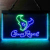 Houston Texans Crown Royal LED Sign Man Cave Home Bar Pub Decor