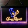 Houston Texans Crown Royal LED Sign Man Cave Home Bar Pub Decor