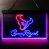 Houston Texans Crown Royal LED Sign Man Cave Home Bar Pub Decor