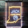 Indiana Jack Daniel's Home Bar Neon Light LED Sign Man Cave Decor