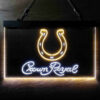 Indianapolis Colts Crown Royal LED Sign Man Cave Home Bar Pub Decor