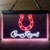 Indianapolis Colts Crown Royal LED Sign Man Cave Home Bar Pub Decor