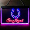 Indianapolis Colts Crown Royal LED Sign Man Cave Home Bar Pub Decor