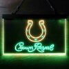 Indianapolis Colts Crown Royal LED Sign Man Cave Home Bar Pub Decor