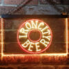 Iron City LED Sign Man Cave Home Bar Pub Decor