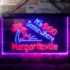 It's 500 Somewhere Margaritaville Home Bar Neon Light LED Sign Man Cave Decor