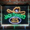 Jack Daniel Hat No 7 3-Color LED Sign Man Cave Home Bar Pub Decor