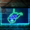 Jack Daniel West Virginia LED Sign Man Cave Home Bar Pub Decor