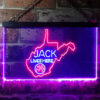 Jack Daniel West Virginia LED Sign Man Cave Home Bar Pub Decor