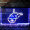 Jack Daniel West Virginia LED Sign Man Cave Home Bar Pub Decor