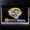 Jacksonville Jaguars Corona Extra LED Sign Man Cave Home Bar Pub Decor