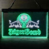 Jagerbomb Bull Shot LED Sign Man Cave Home Bar Pub Decor