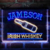 Jameson Irish 3-Color LED Sign Man Cave Home Bar Pub Decor