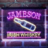 Jameson Irish 3-Color LED Sign Man Cave Home Bar Pub Decor